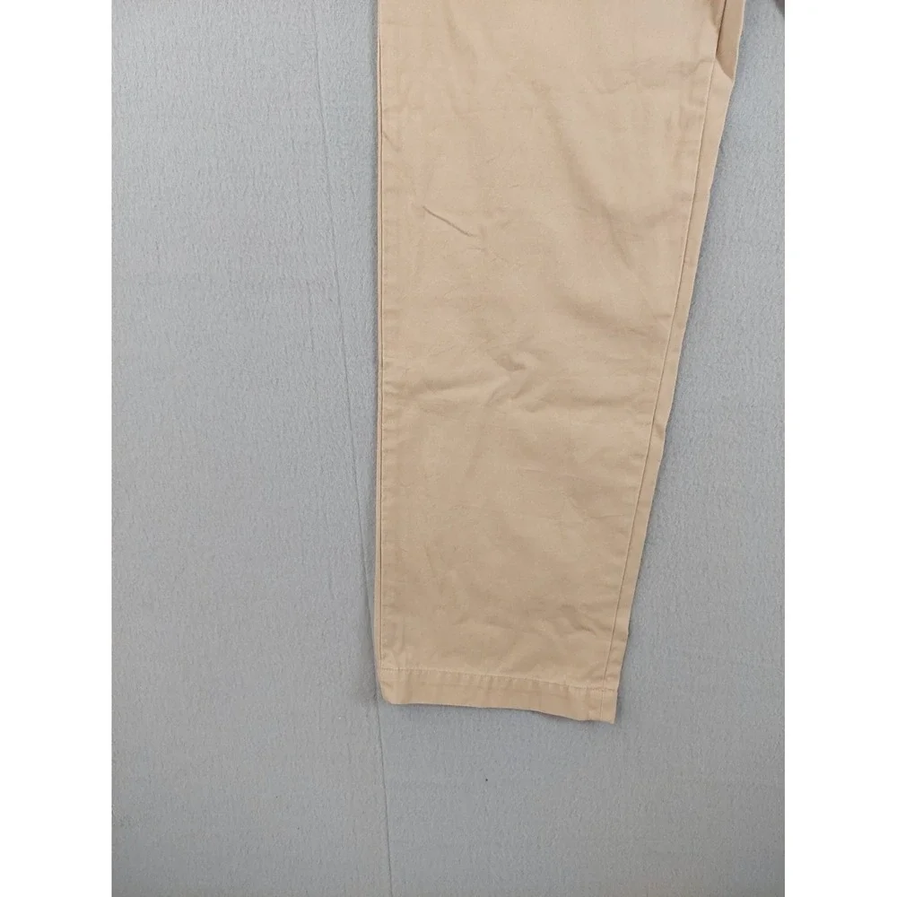 Banana Republic Men Chino Pant 34X32 Beige Straight Leg Casual‎ Work Trouser